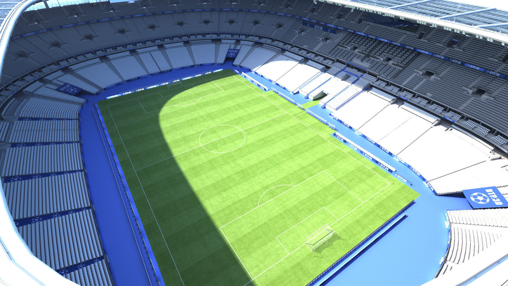 Soccer Stadium SDF 3D model_50