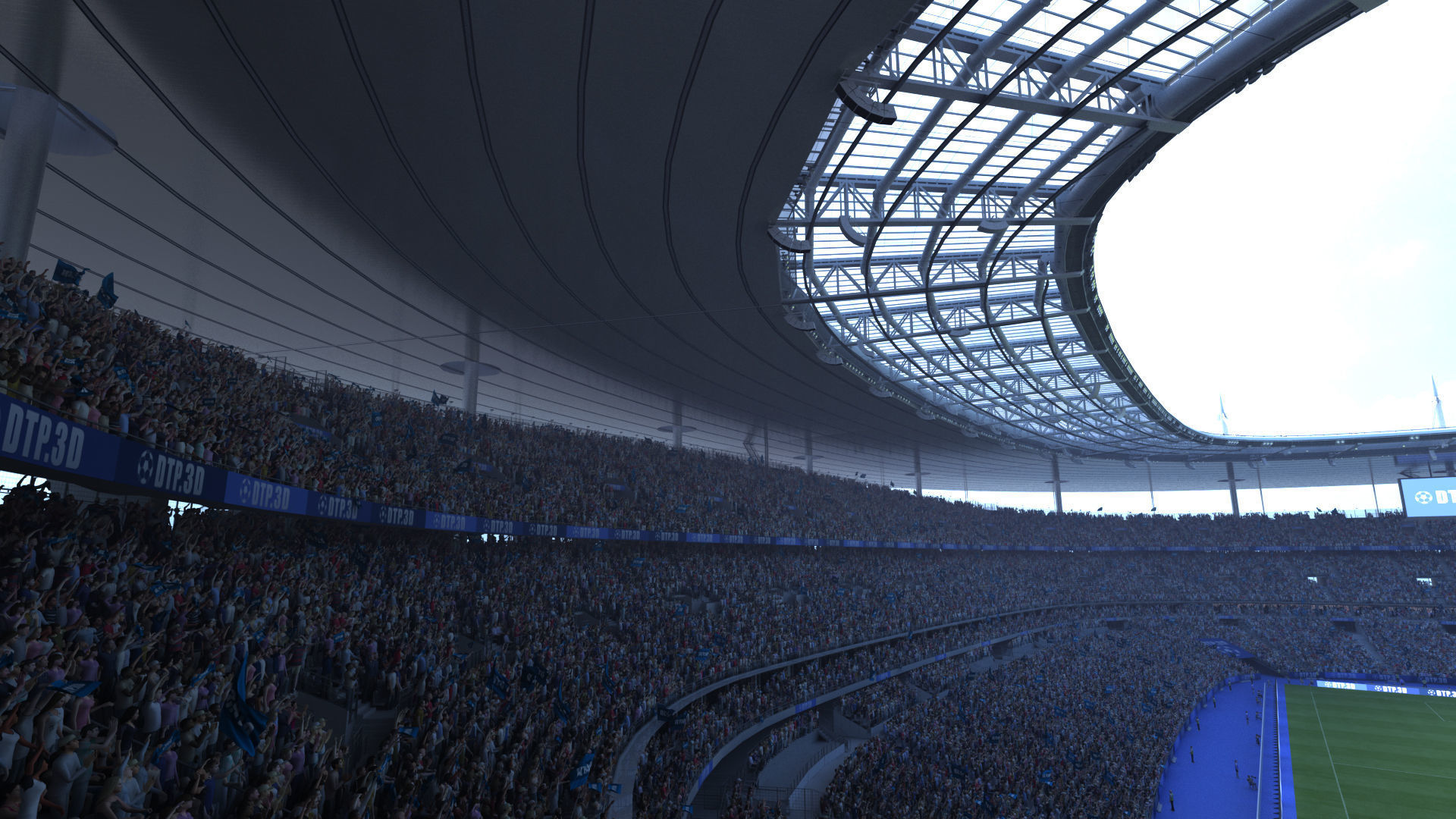 Soccer Stadium SDF 3D model_27