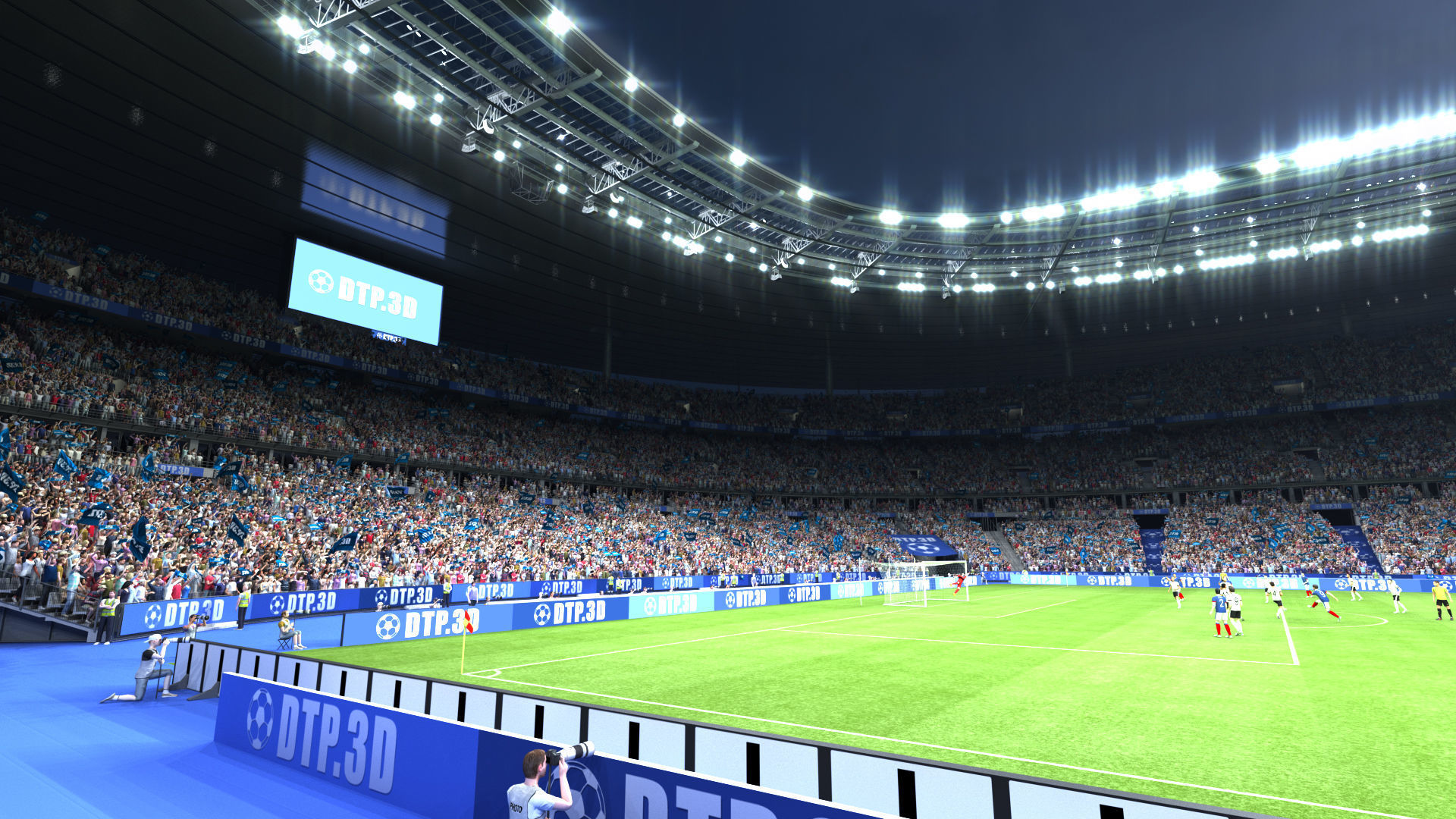Soccer Stadium SDF 3D model_25