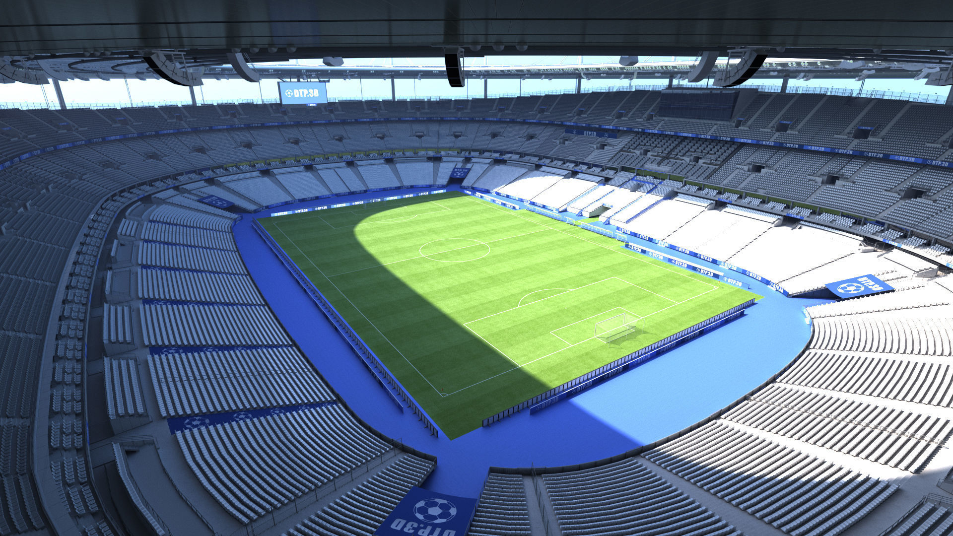 Soccer Stadium SDF 3D model_53
