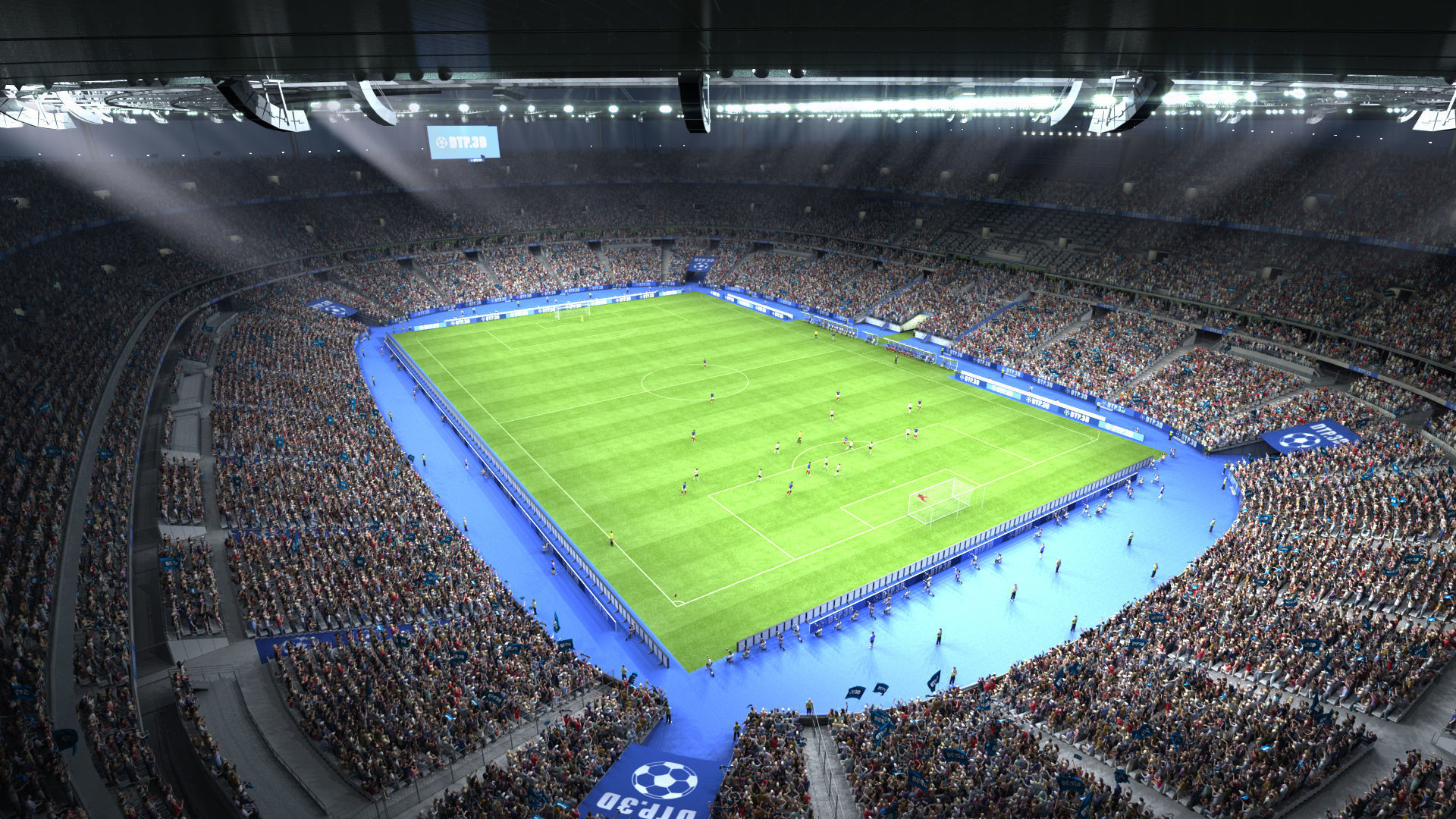 Soccer Stadium SDF 3D model_55