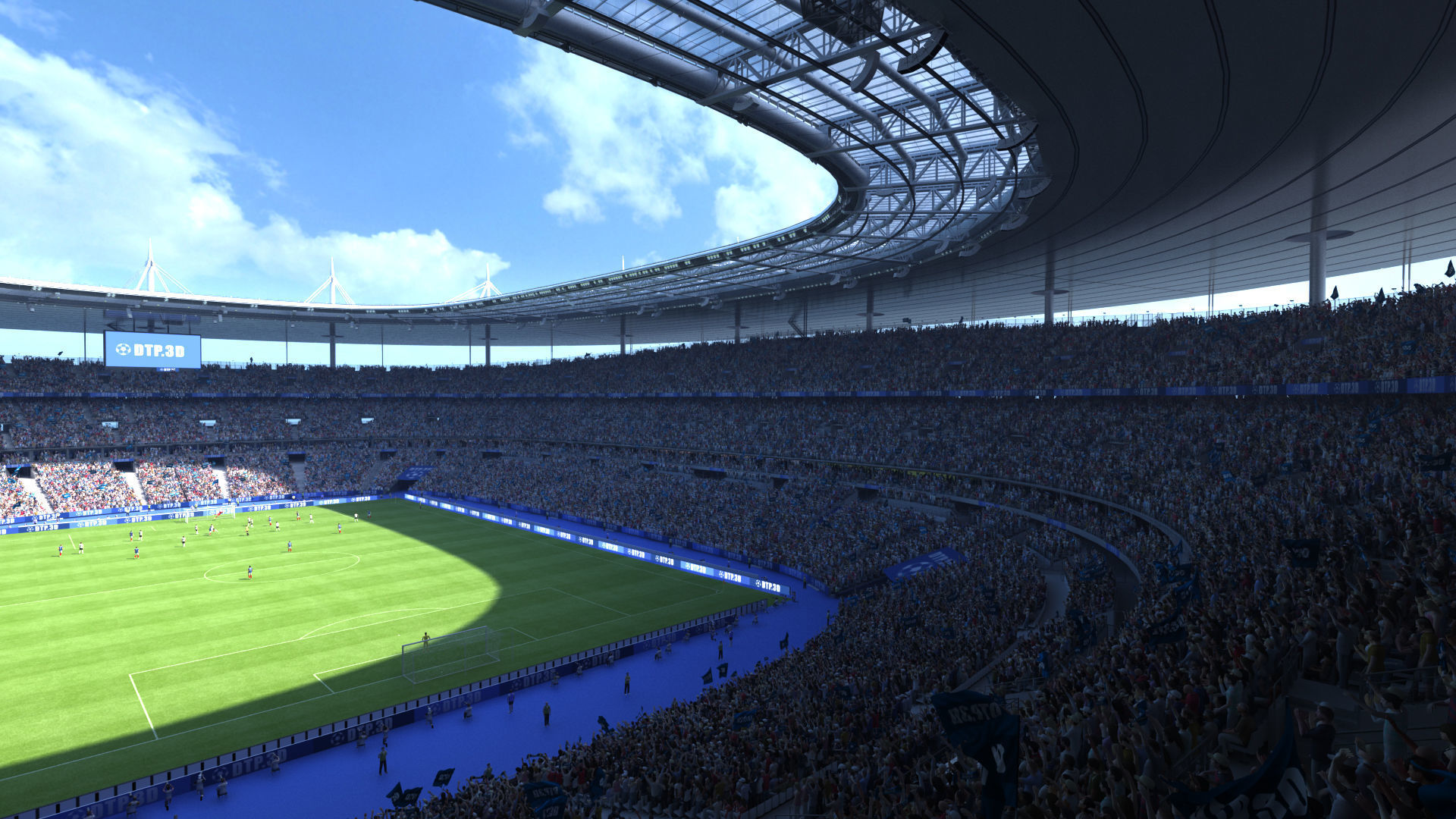 Soccer Stadium SDF 3D model_18