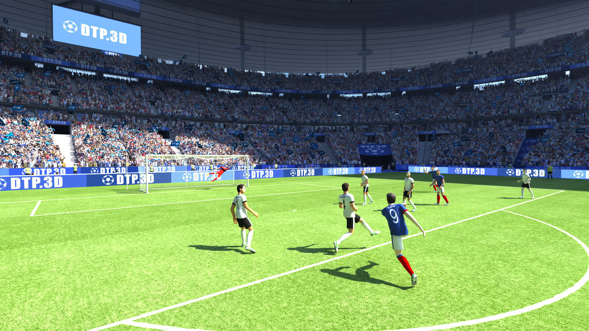 Soccer Stadium SDF 3D model_60