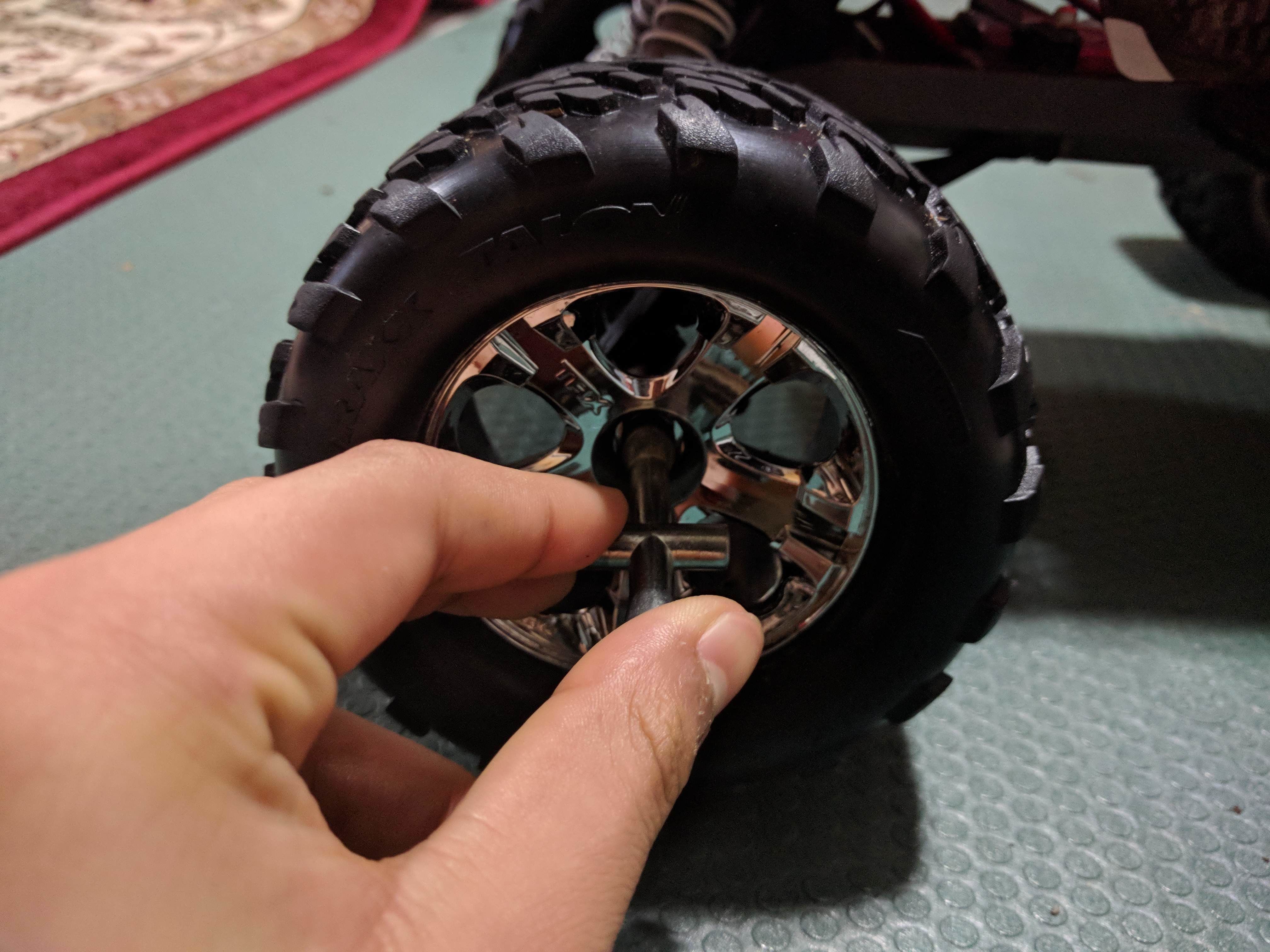 Skis for Traxxas Stampede 2WD 12mm Hex 3D print model_6