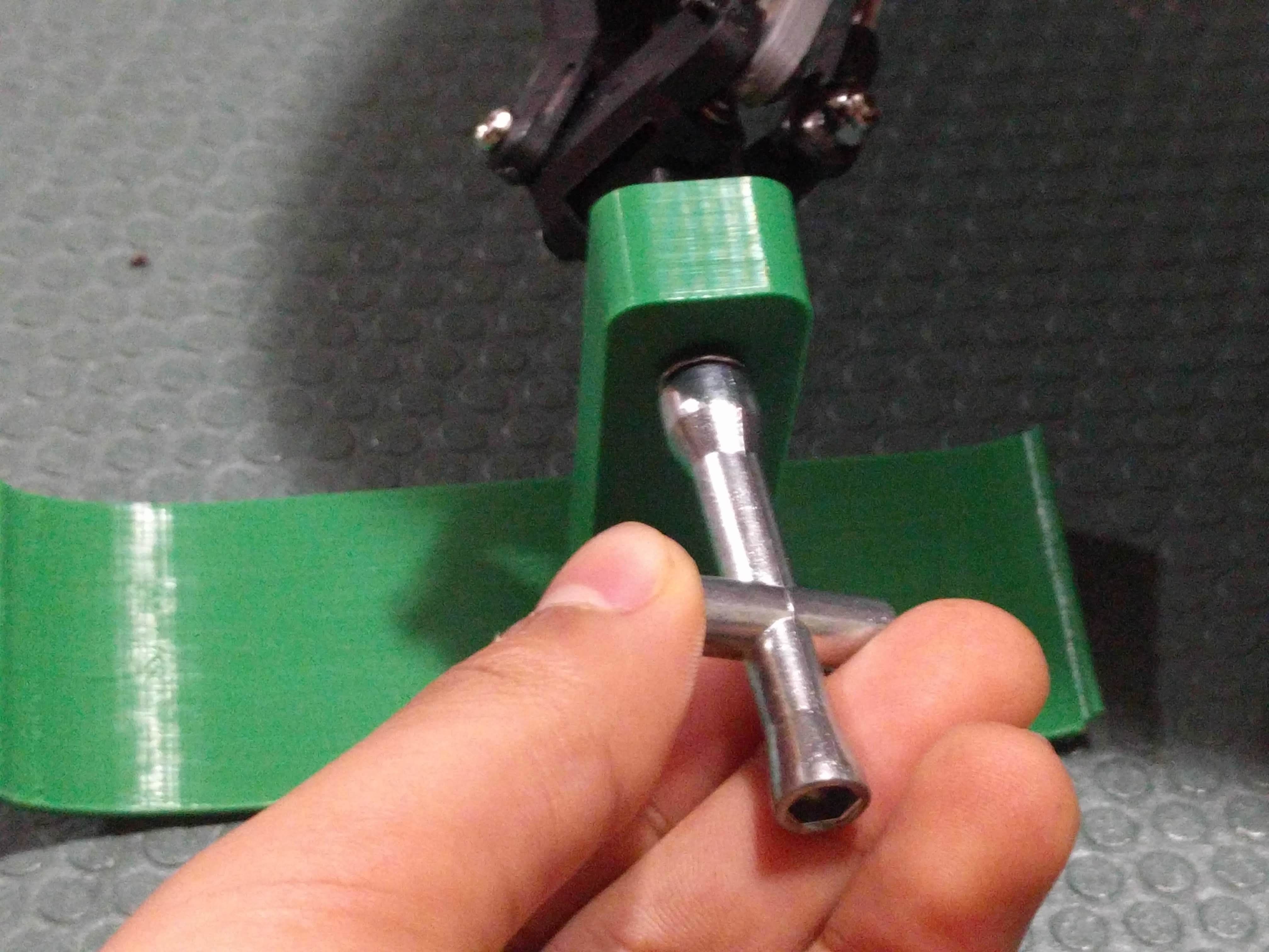 Skis for Traxxas Stampede 2WD 12mm Hex 3D print model_12