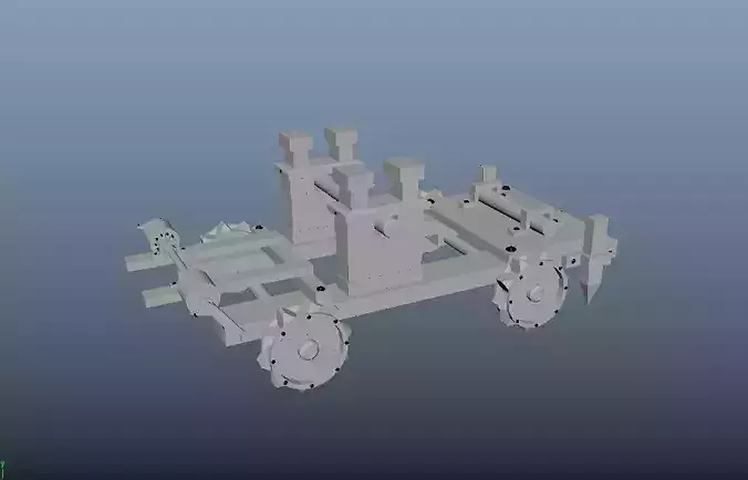 Catapult wheeled cart