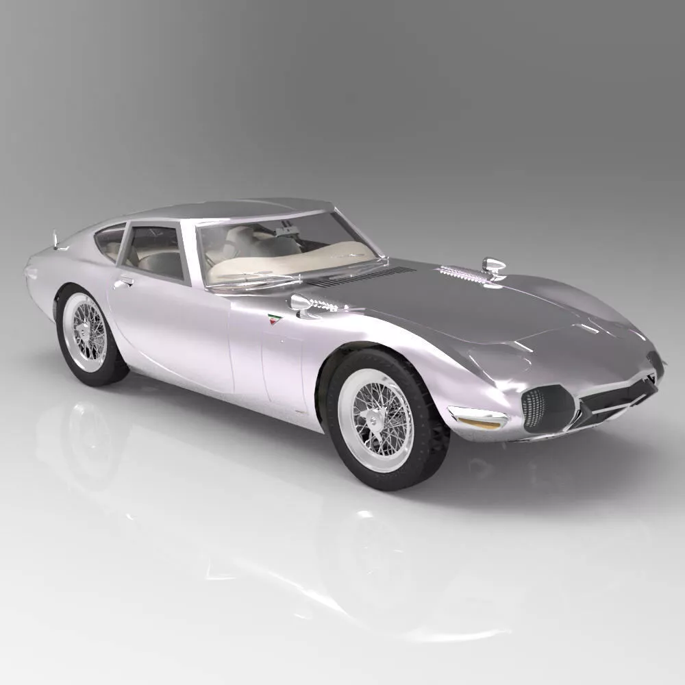 Toyota 2000 GT 3D model
