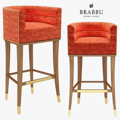 MAA - BAR CHAIR 3D model