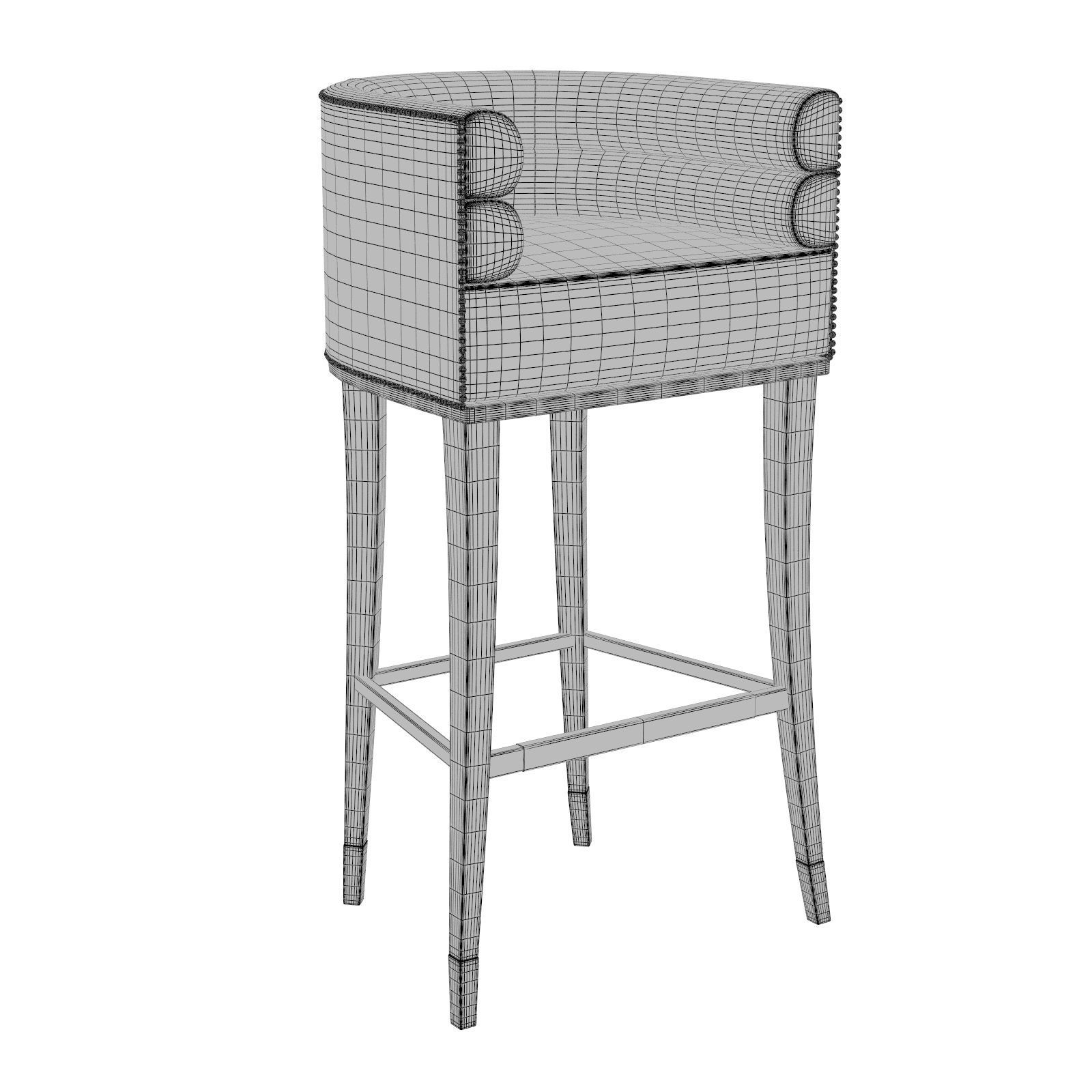 MAA - BAR CHAIR 3D model_10