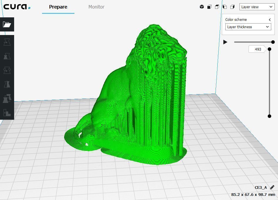 LION SCULPTURES  3D print model_6
