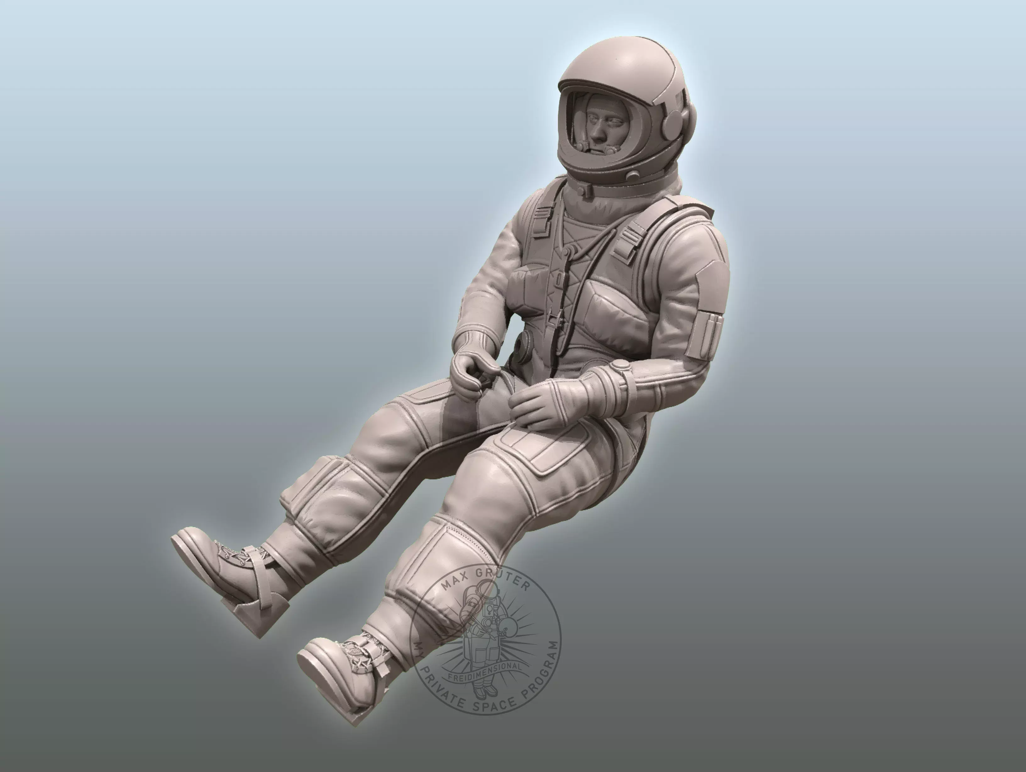 SR-71 Blackbird Pilot 3D print model_0