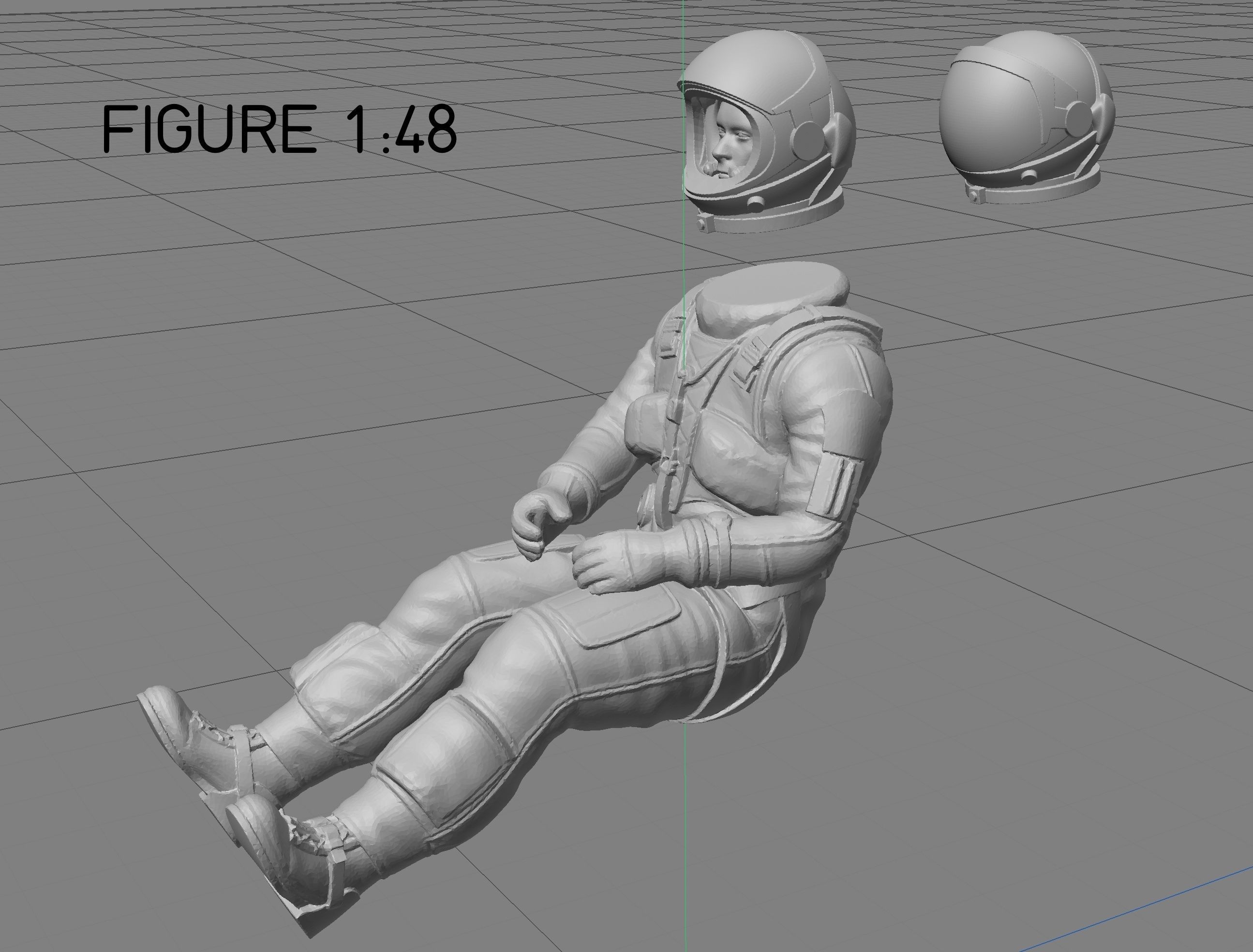 SR-71 Blackbird Pilot 3D print model_5