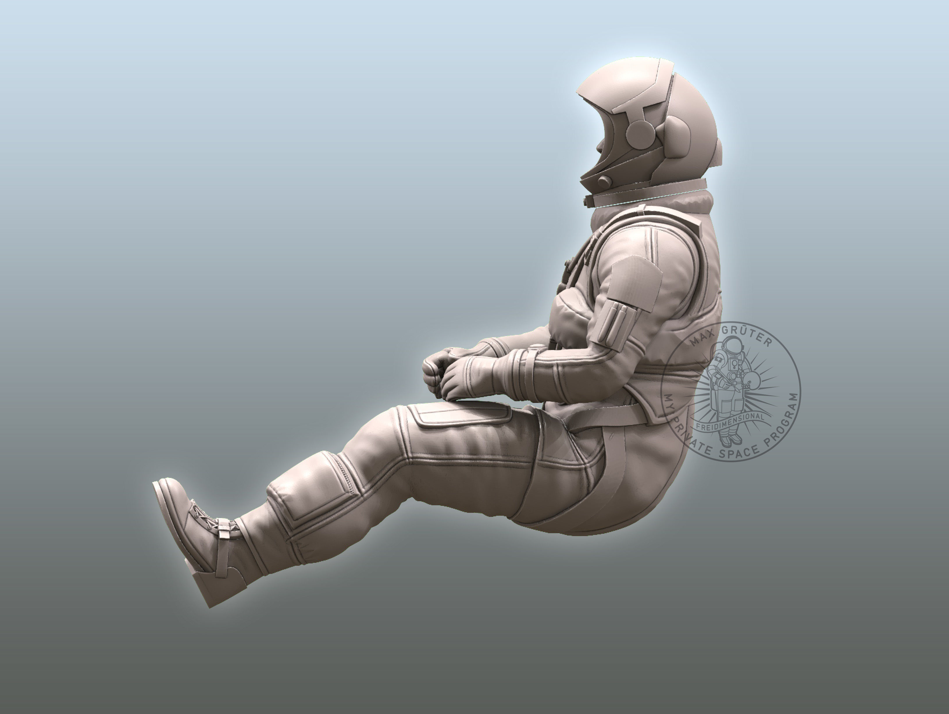 SR-71 Blackbird Pilot 3D print model_2