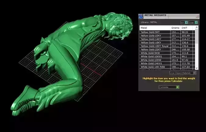 pendant michael jackson