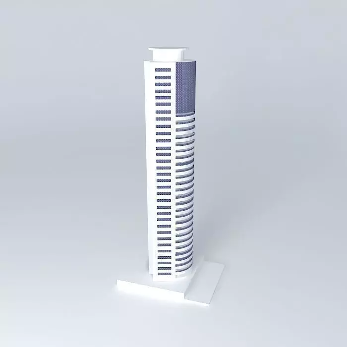 Torre Caney Santo Domingo Free 3D model_0