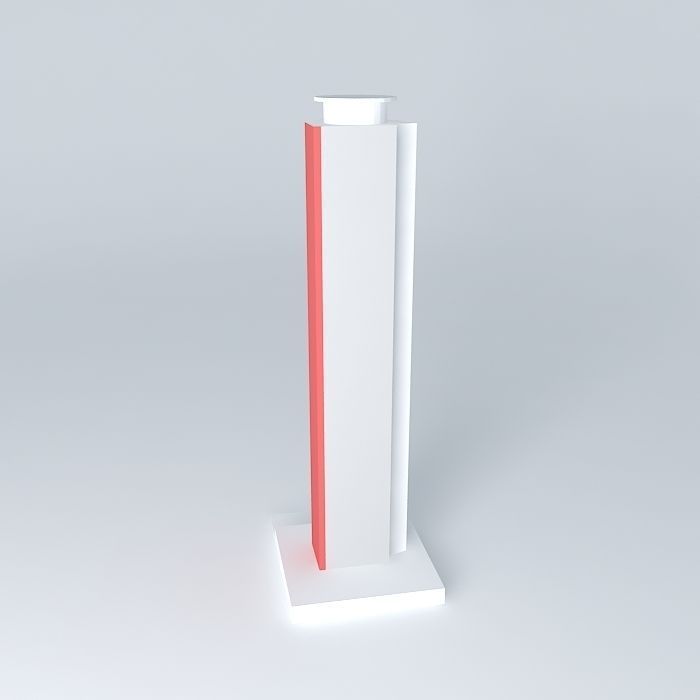 Torre Caney Santo Domingo Free 3D model_1