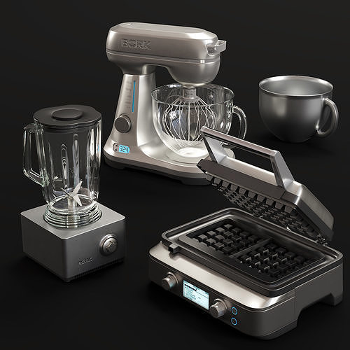 kitchen appliances BORK 3D model