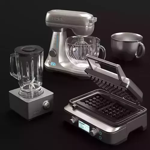 kitchen appliances BORK 3D model