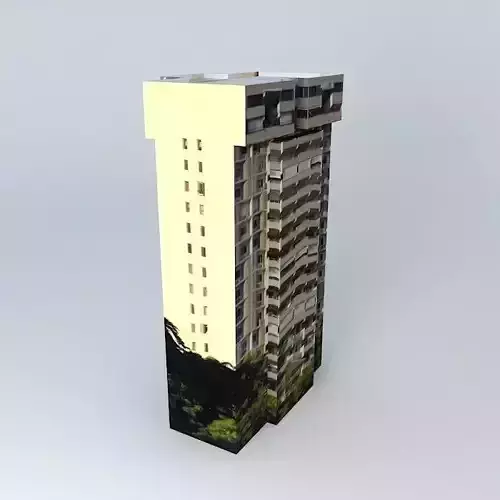 tower on Avenida Anacaona Santo Domingo  Dominican Republic