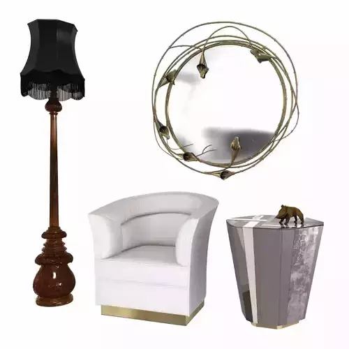 Koket furniture set 3d models