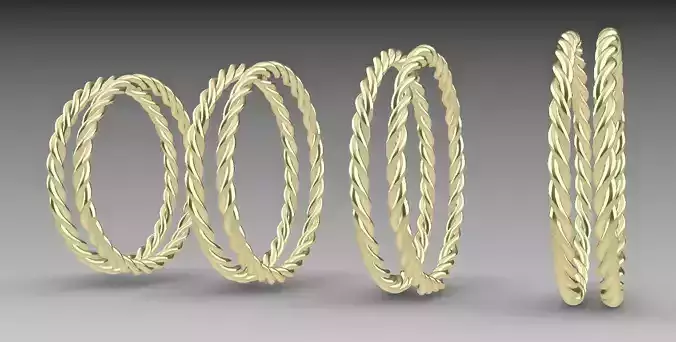 Rope ring model part