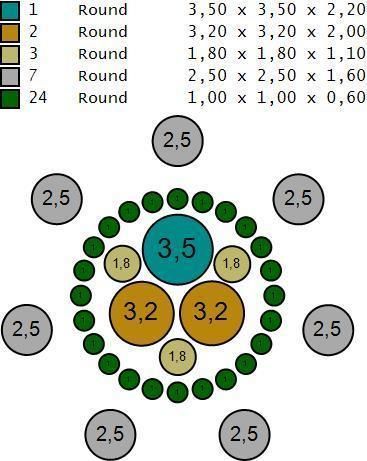 Symmetric flower ring  3D print model_4