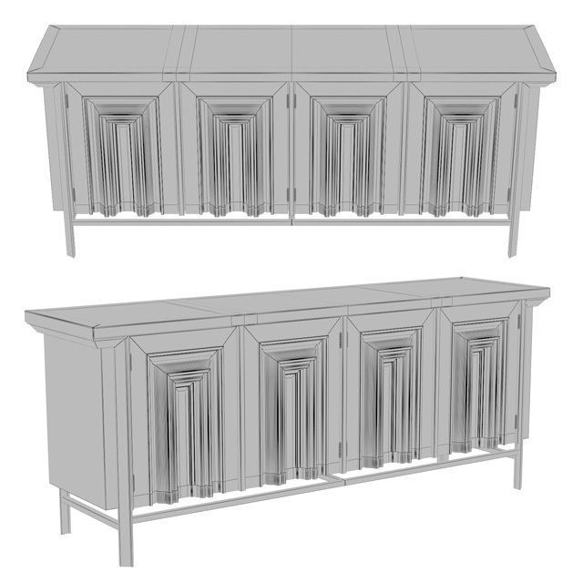 Mastercraft Cabinet   Lot 41 3D model_1