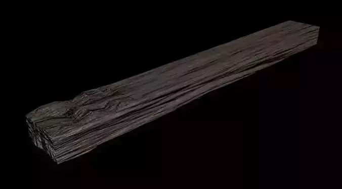 Rusty Metal  Low-poly 3D model