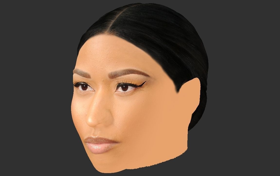 Nicki Minaj 3D model_22