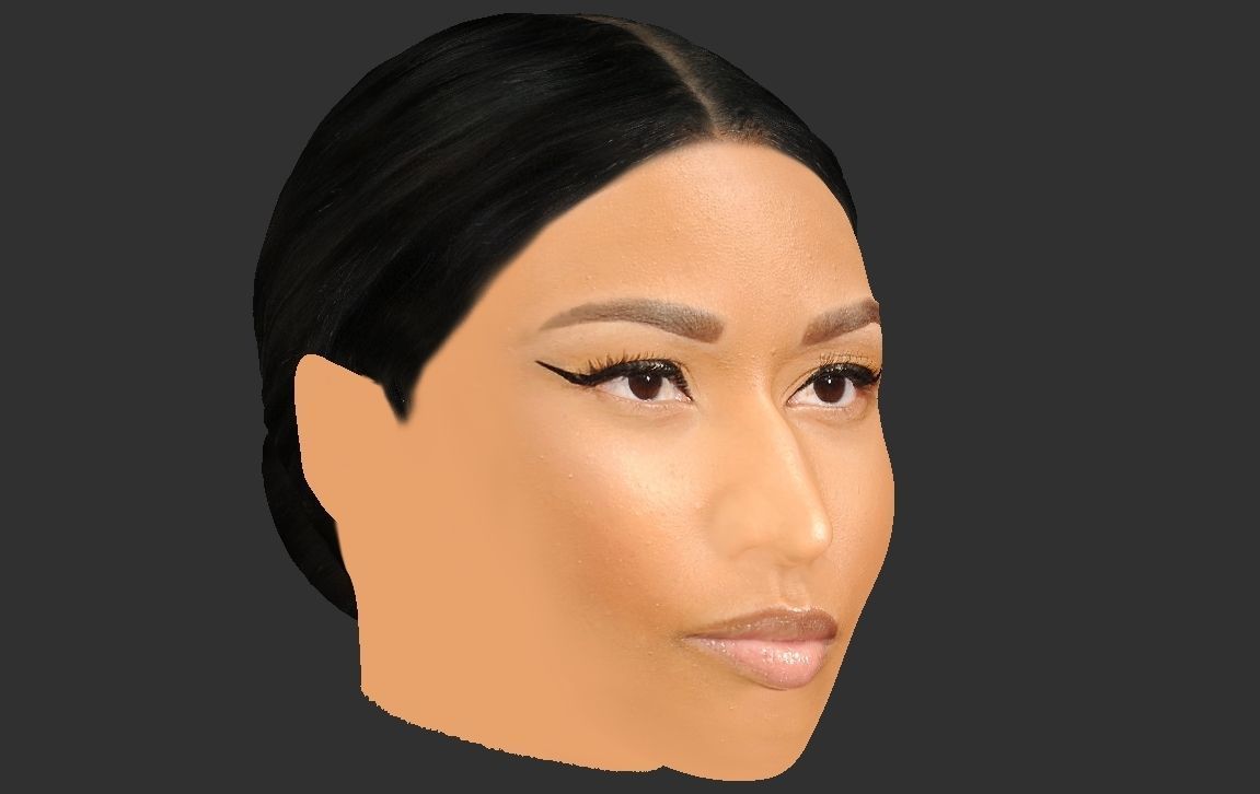 Nicki Minaj 3D model_23
