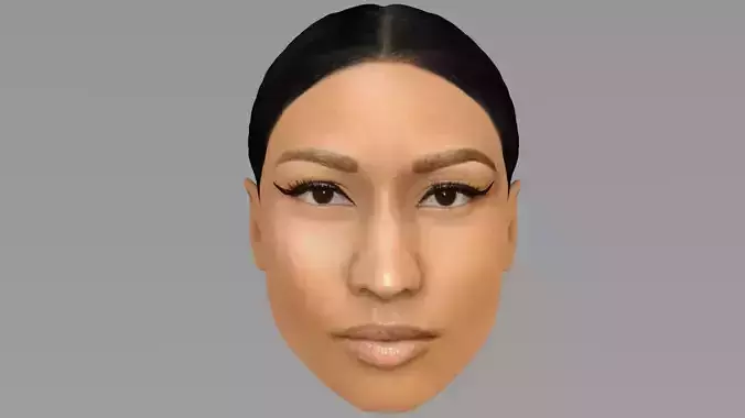 Nicki Minaj 3D model
