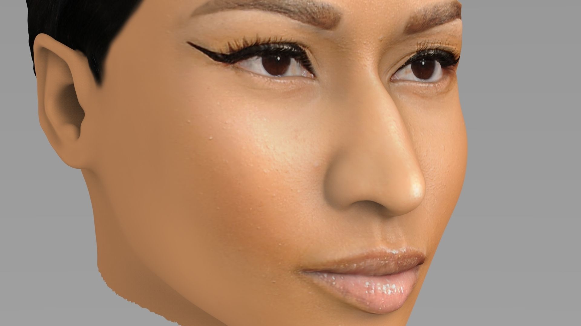 Nicki Minaj 3D model_17