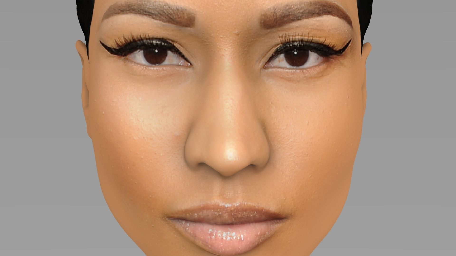 Nicki Minaj 3D model_16