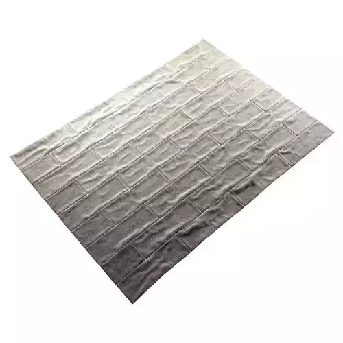 Rectangular Cross-Linked Carpet