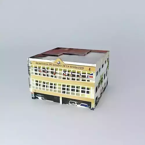 Secretary of Youth  Dominican Republic  Santo Domingo Free 3D model