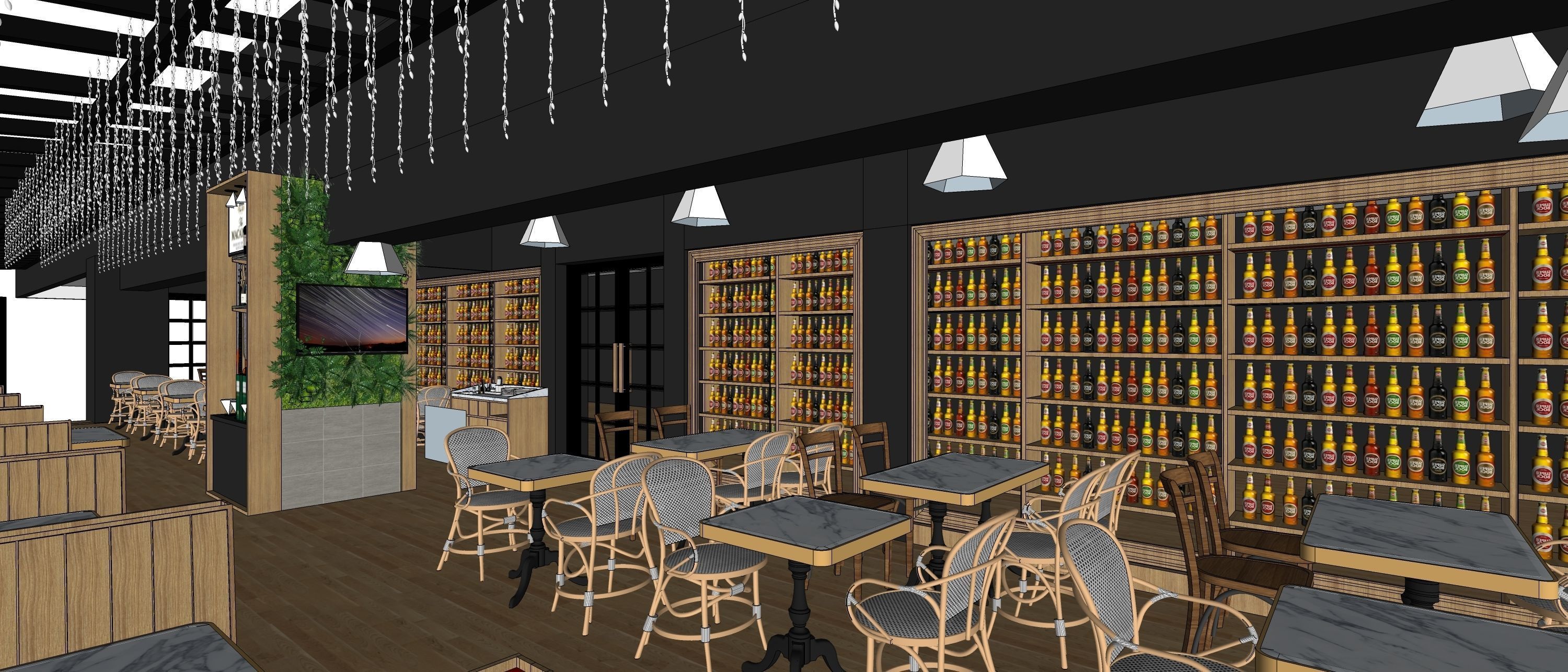Liquor Cafe 3D model_6