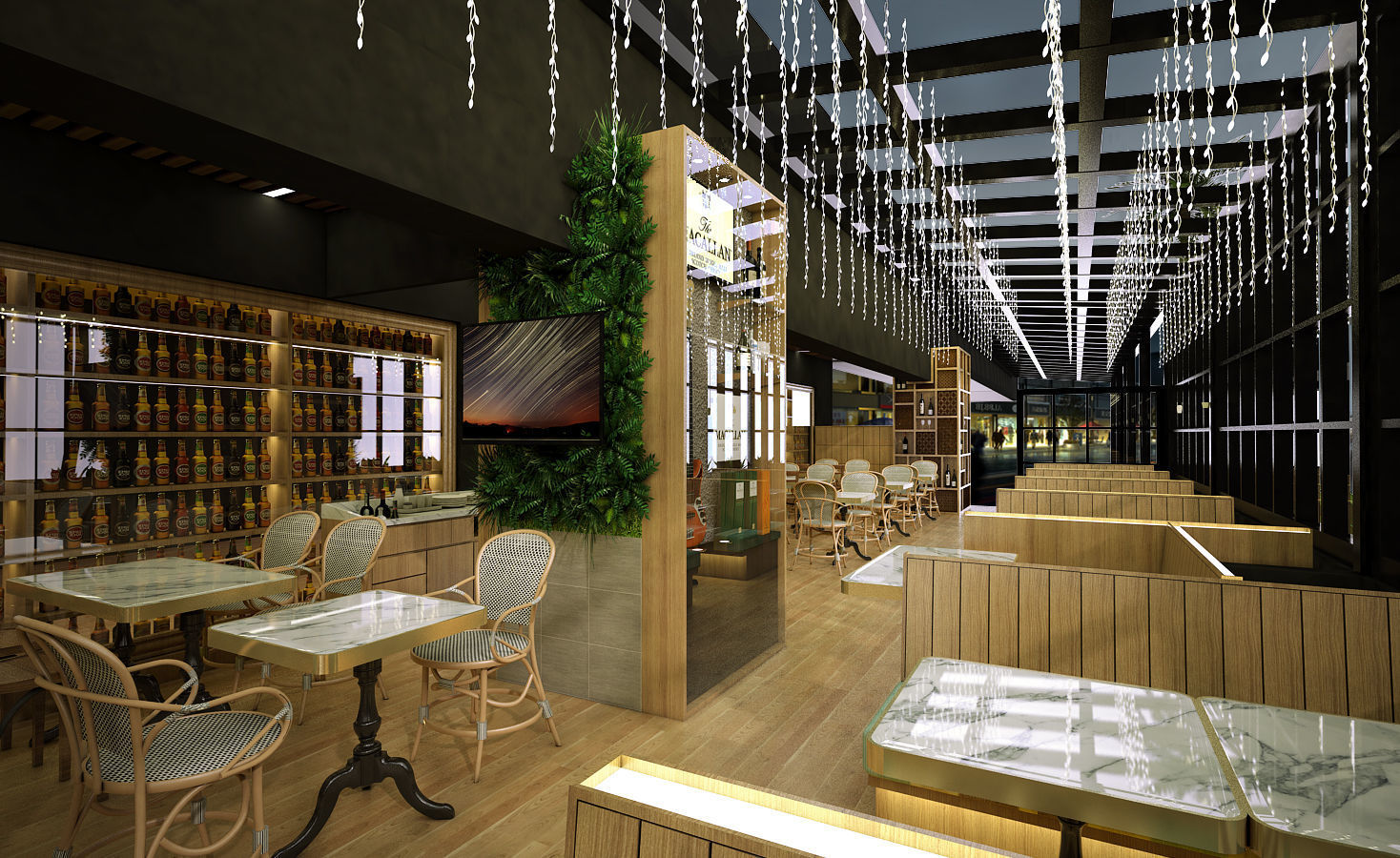 Liquor Cafe 3D model_2