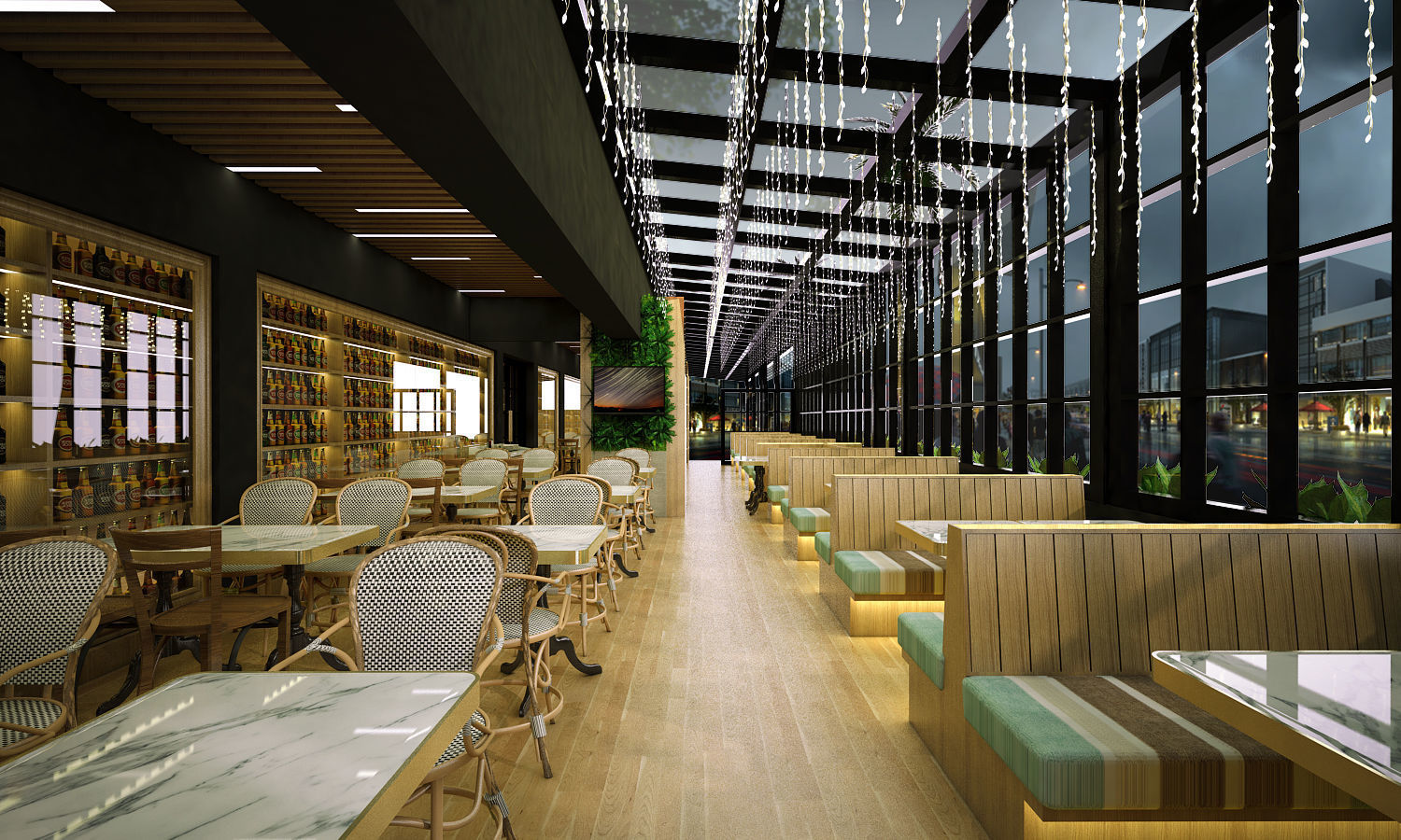 Liquor Cafe 3D model_1