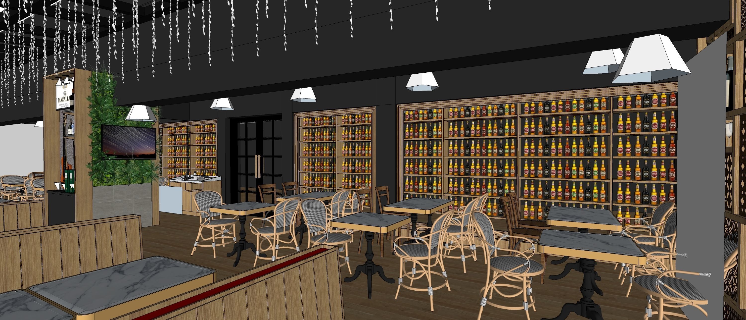 Liquor Cafe 3D model_3