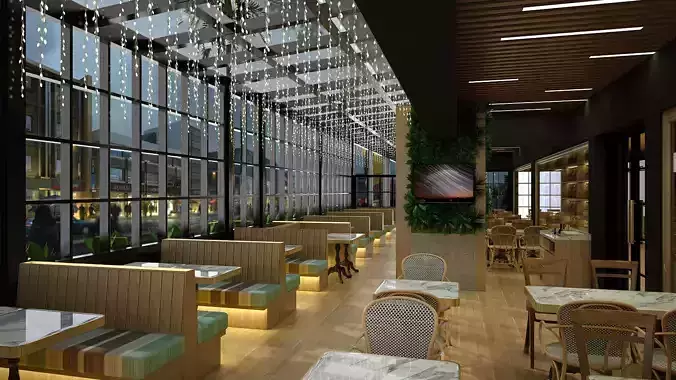Liquor Cafe 3D model