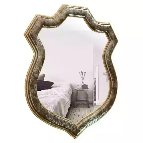 Roubaix Shabby Elegance Wall Mirror LARK1383