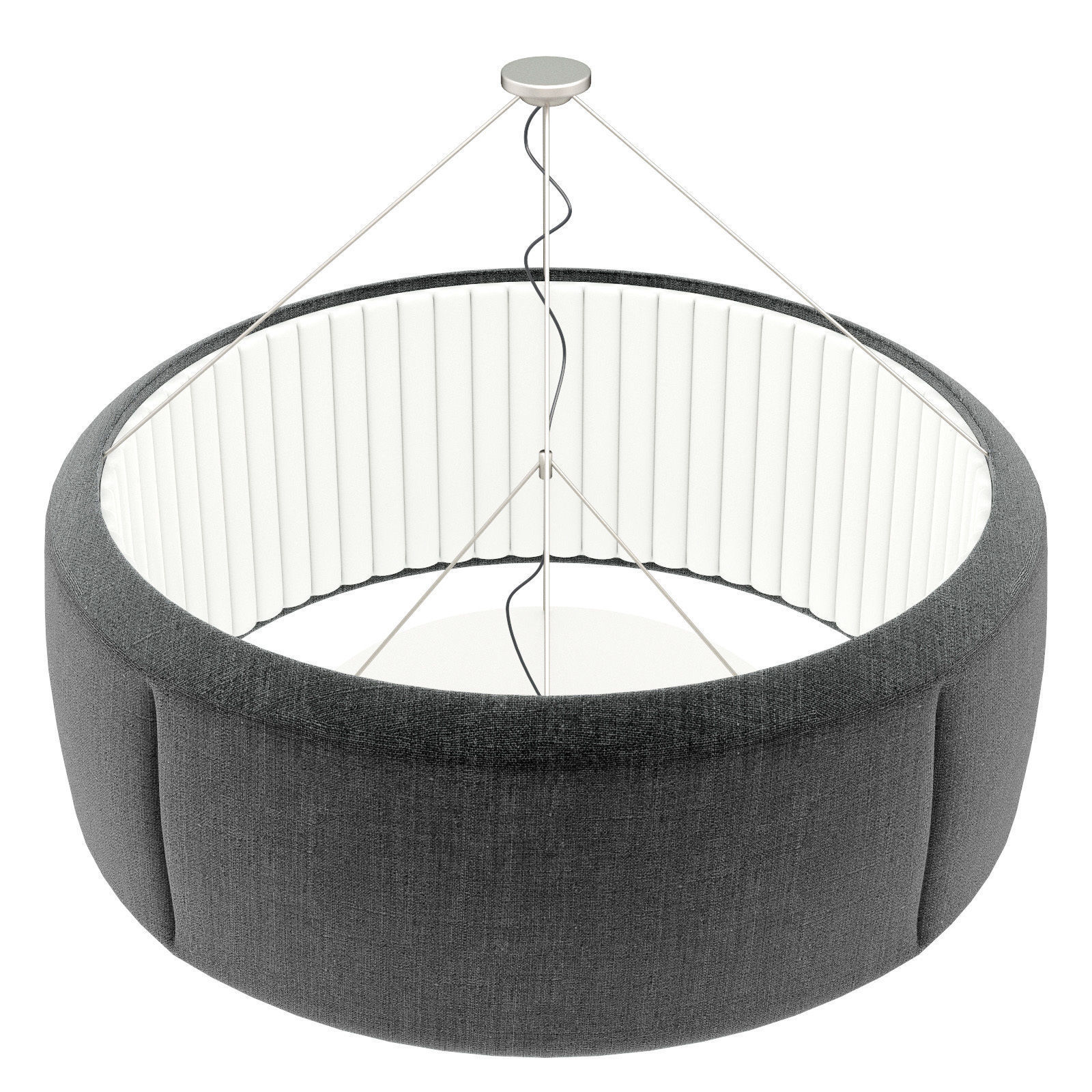 Silenzio Pendant Lamp Luceplan 3D model_1