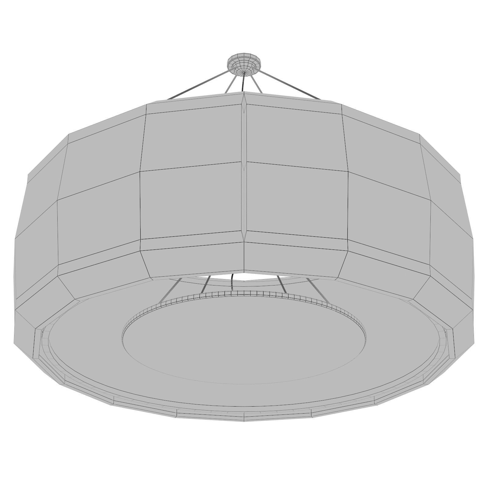 Silenzio Pendant Lamp Luceplan 3D model_2