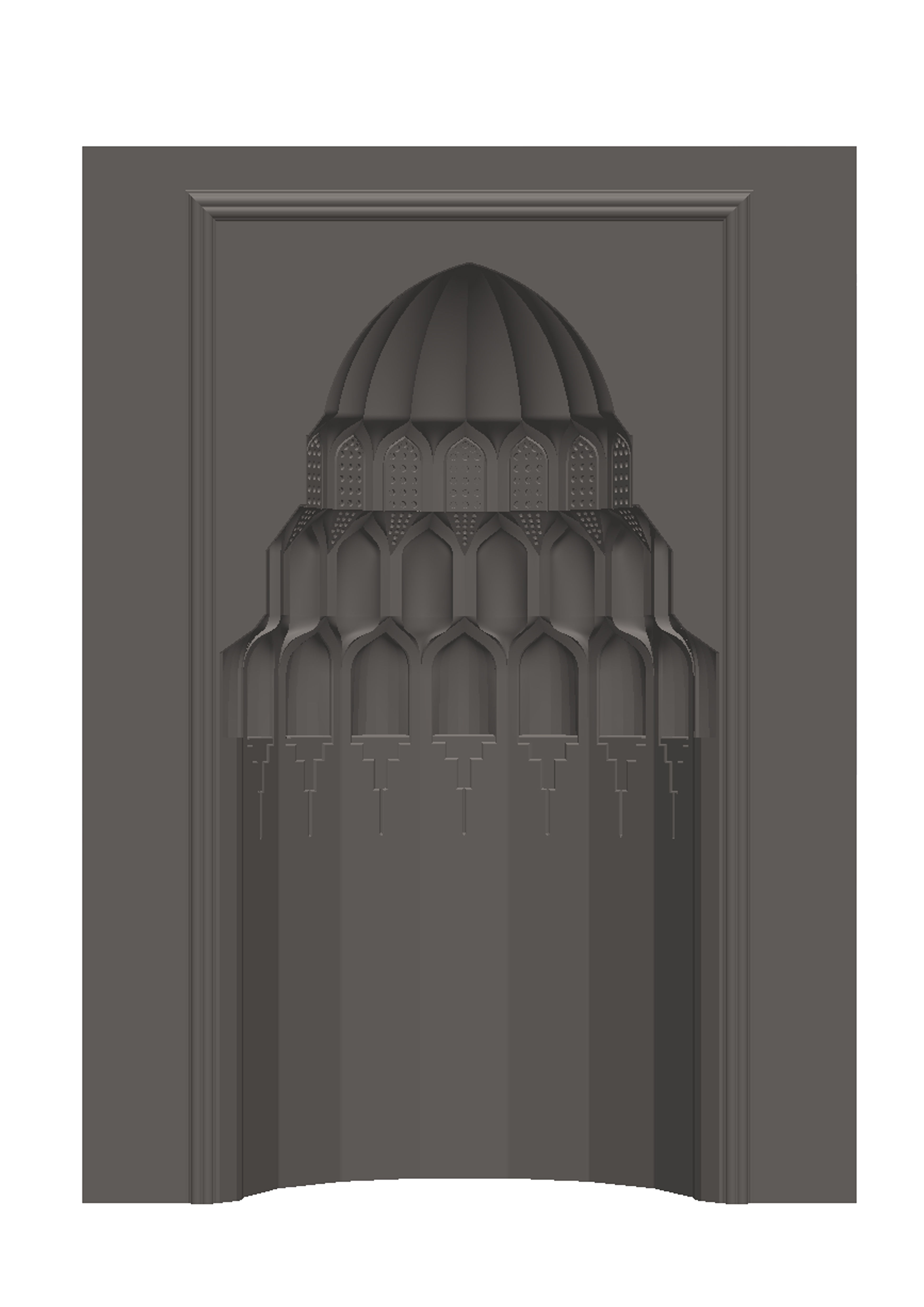 muqarnas model ver2 3D model_9