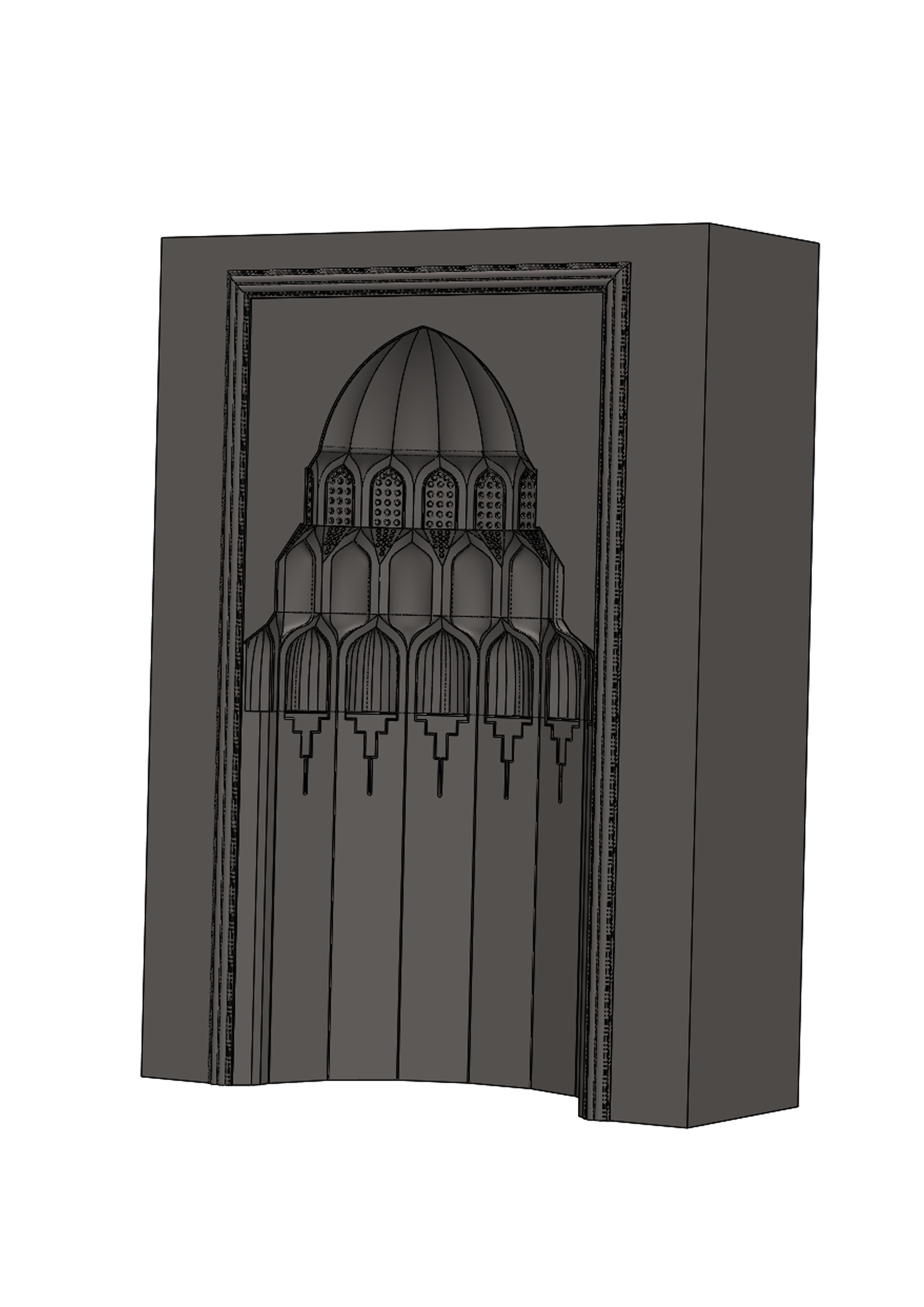 muqarnas model ver2 3D model_6