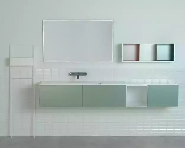 Bathroom cabinet  3D model