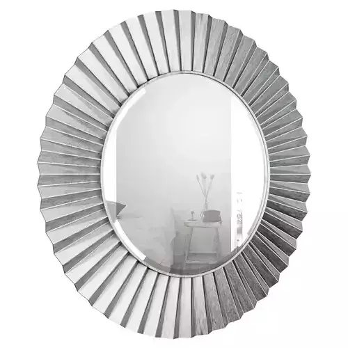 Sunburst Round Wall Mirror