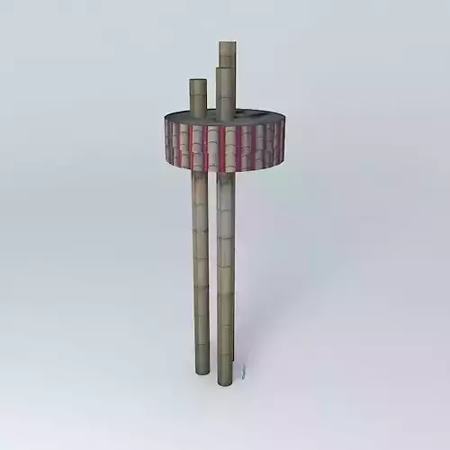 part PUCMM Santiago Dominican Republic Free 3D model