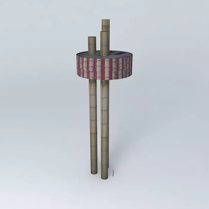 part PUCMM Santiago Dominican Republic Free 3D model