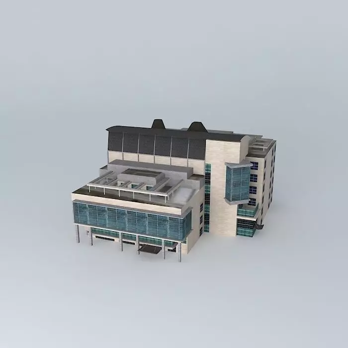 Juticia Supreme Court of the Dominican Republic  Santo Domingo Free 3D model_0